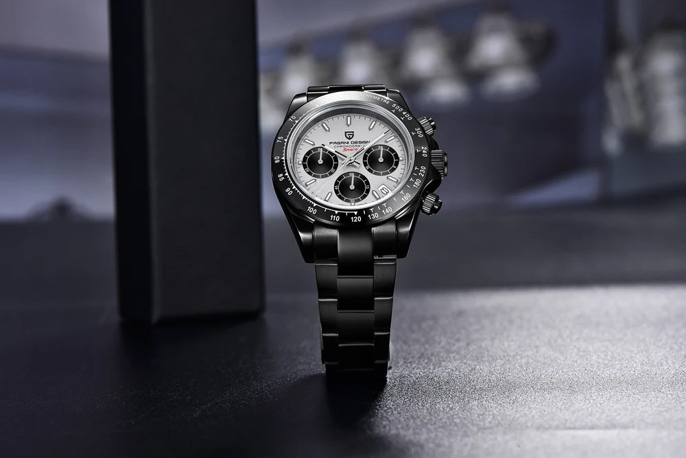 PAGANI DESIGN Reloj Hombre Quartz Chronograph Watch For Men