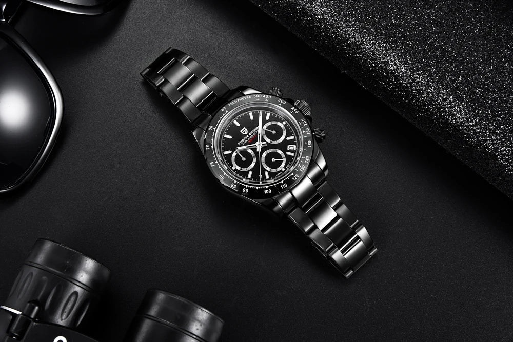 PAGANI DESIGN Reloj Hombre Quartz Chronograph Watch For Men