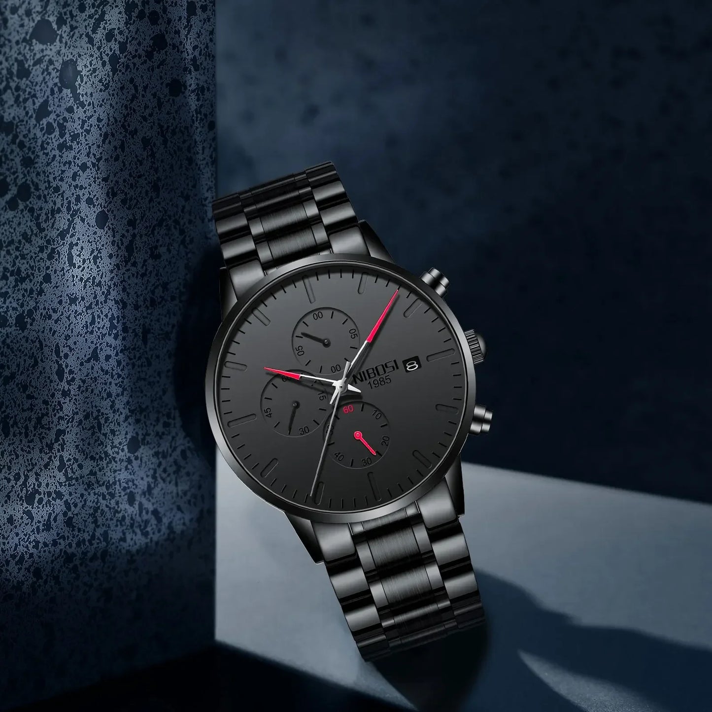 NIBOSI Relogio Masculino Waterproof Chronograph Wrist Watch