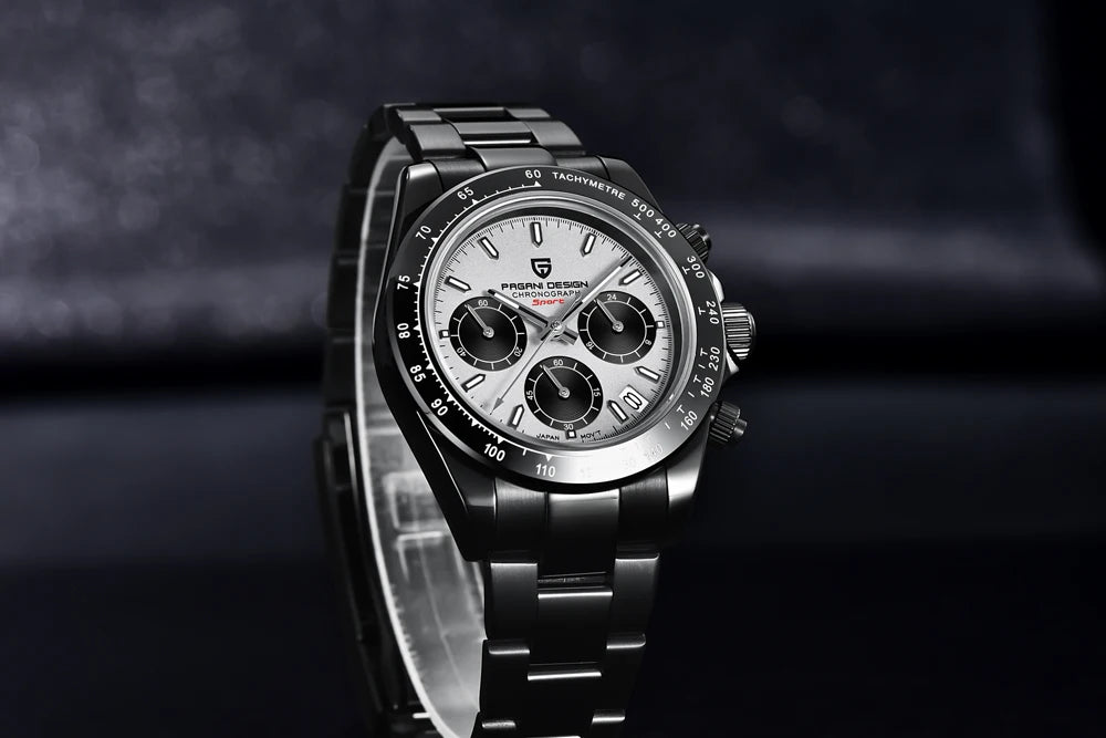 PAGANI DESIGN Reloj Hombre Quartz Chronograph Watch For Men