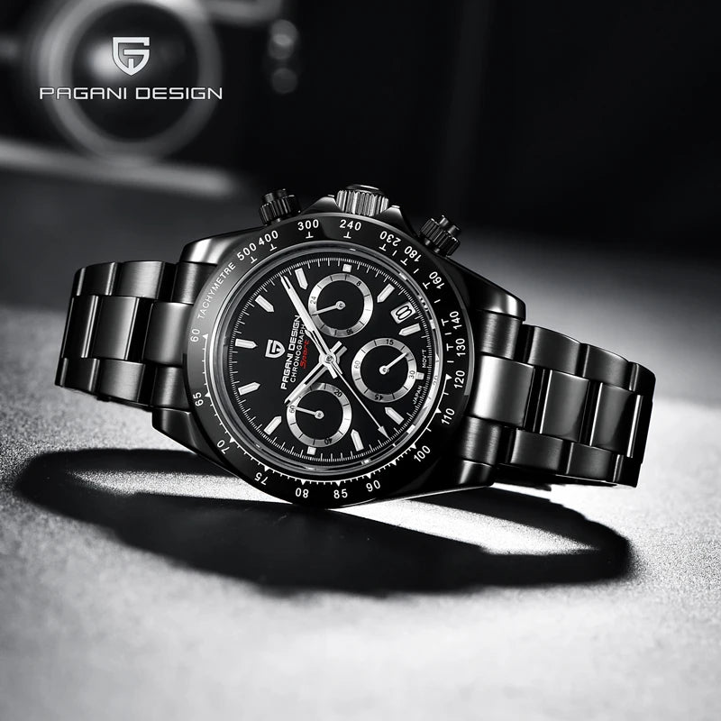 PAGANI DESIGN Reloj Hombre Quartz Chronograph Watch For Men