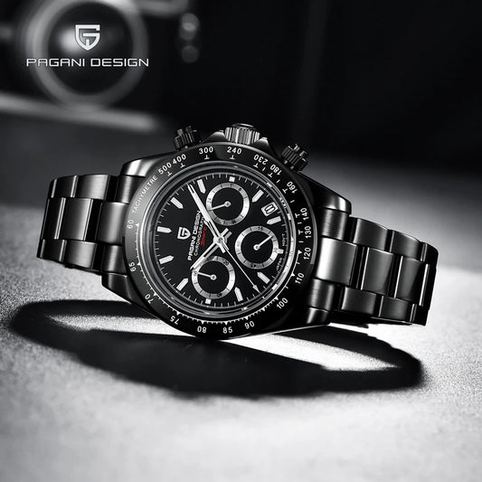 PAGANI DESIGN Reloj Hombre Quartz Chronograph Watch For Men