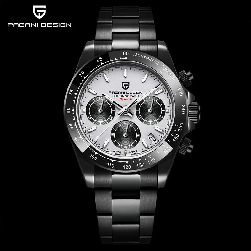 PAGANI DESIGN Reloj Hombre Quartz Chronograph Watch For Men
