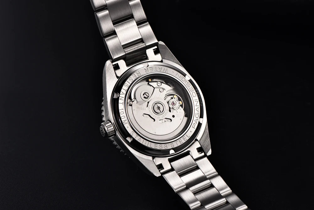 PAGANI DESIGN NH35 Mechanical Ceramic Bezel Wrist Watch