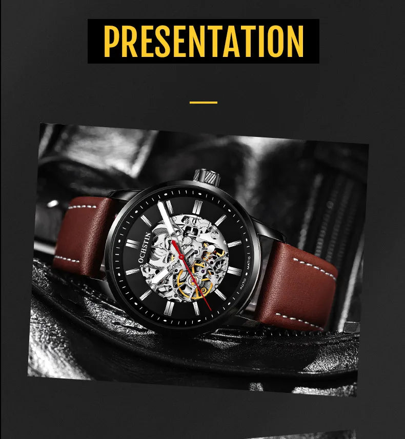 OCHSTIN Waterproof Mechanical Luxury Watch for Men