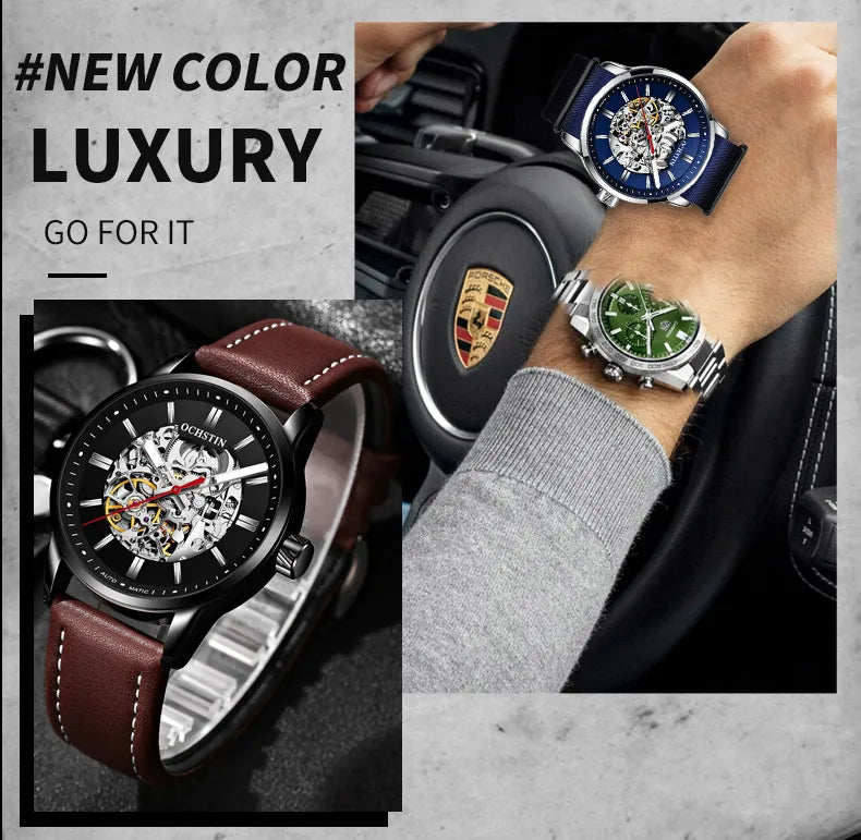 OCHSTIN Waterproof Mechanical Luxury Watch for Men