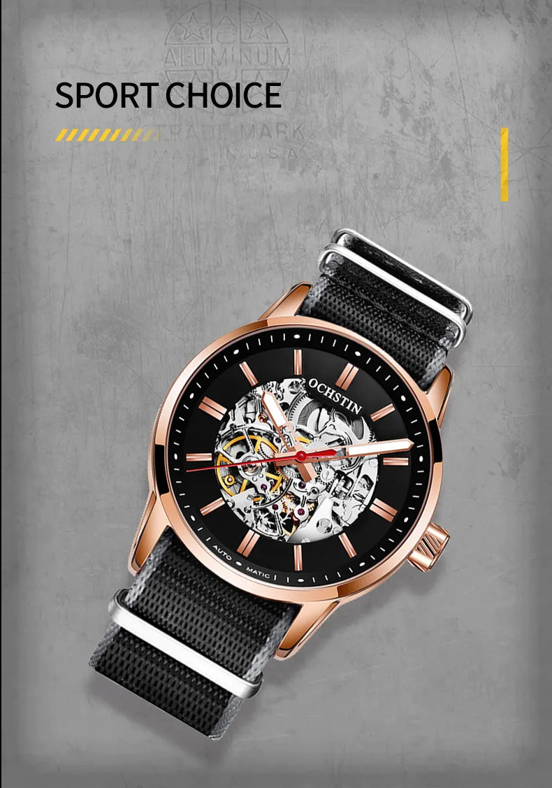 OCHSTIN Waterproof Mechanical Luxury Watch for Men