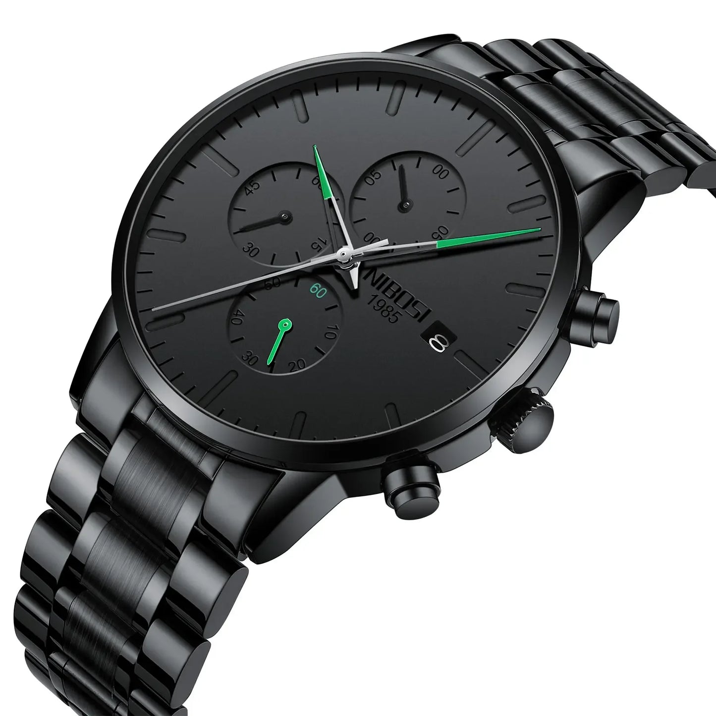 NIBOSI Relogio Masculino Waterproof Chronograph Wrist Watch