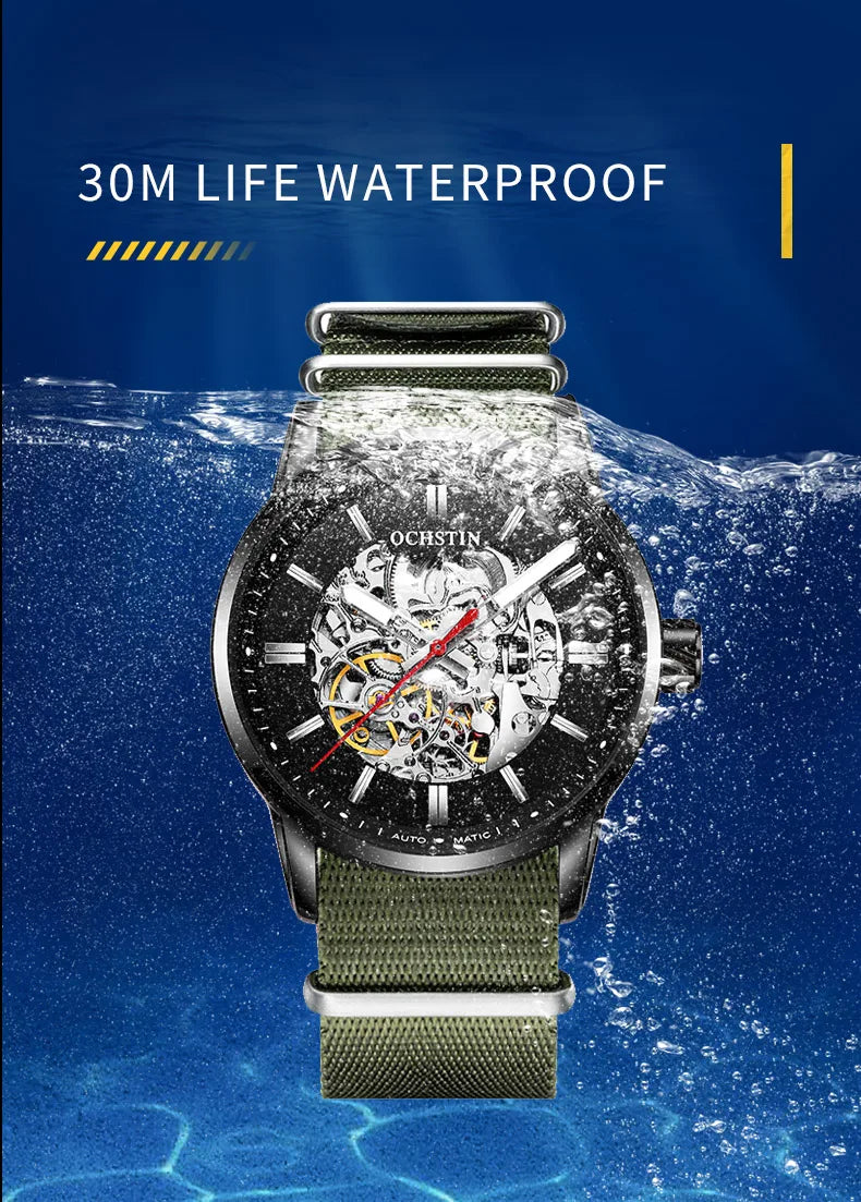 OCHSTIN Waterproof Mechanical Luxury Watch for Men