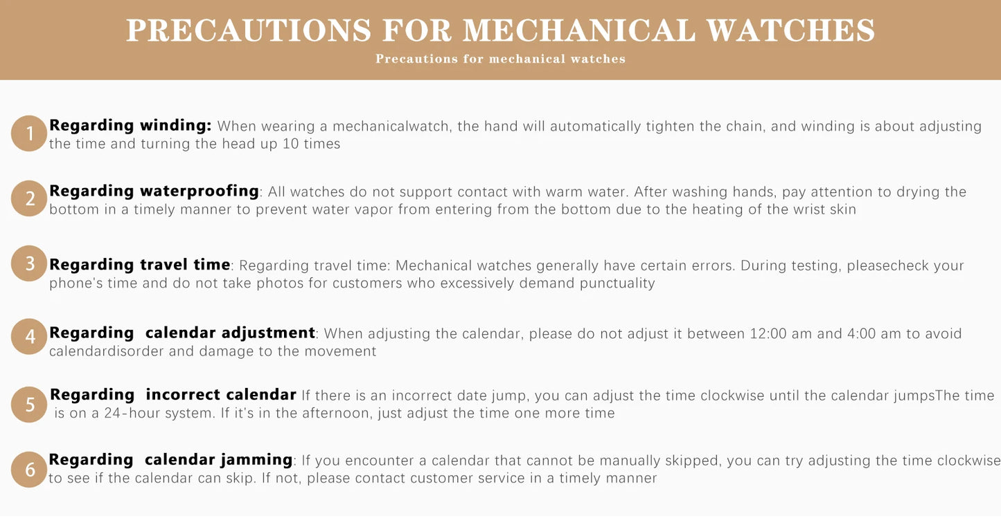 OCHSTIN Waterproof Mechanical Luxury Watch for Men