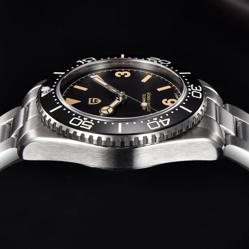 PAGANI DESIGN NH35 Mechanical Ceramic Bezel Wrist Watch