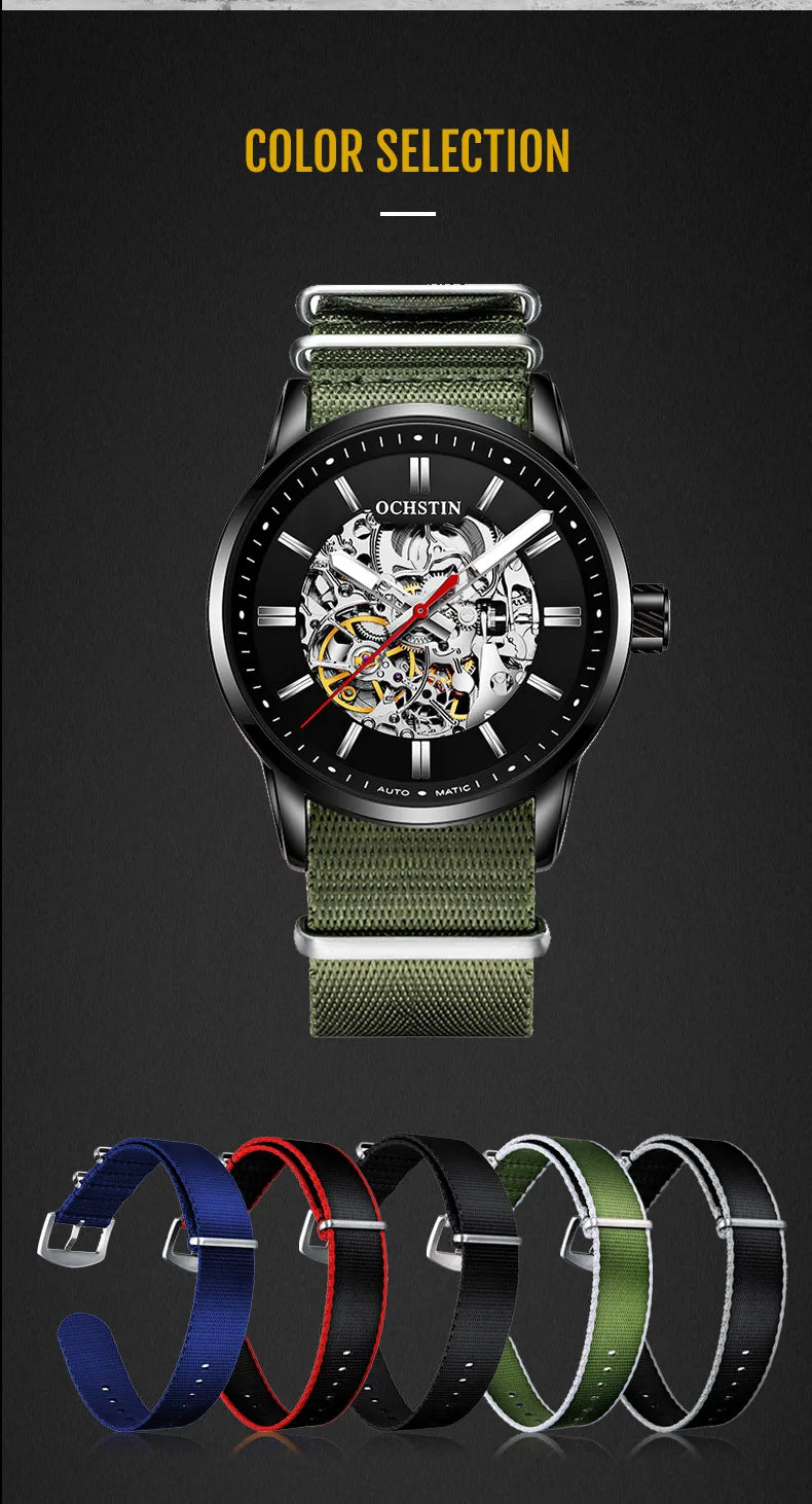 OCHSTIN Waterproof Mechanical Luxury Watch for Men