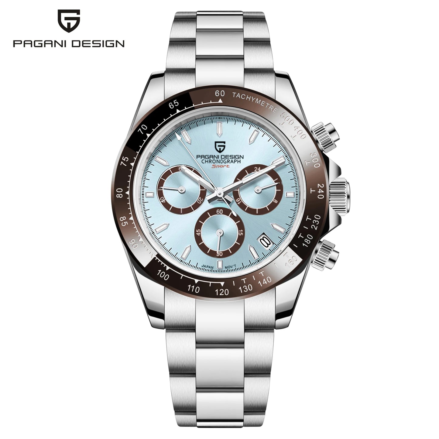 PAGANI DESIGN Reloj Hombre Quartz Chronograph Watch For Men
