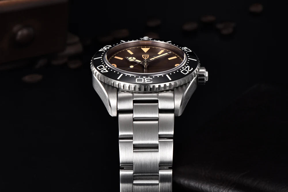 PAGANI DESIGN NH35 Mechanical Ceramic Bezel Wrist Watch